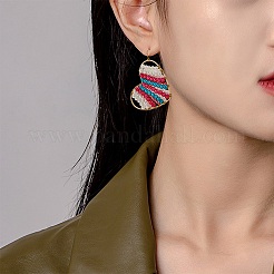 DIY-Perlen-Geometrie-Tropfenohrring-Herstellung&nbsp;DIY-SZ0007-02