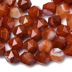 Natürliche rote Achatperlenstränge&nbsp;G-Z119-A05-03