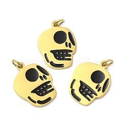 Halloween-Anhänger aus 304 Edelstahl mit Ionenbeschichtung (IP)&nbsp;STAS-D066-04G