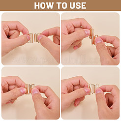 10 Stück Bikini-Clips aus Legierung&nbsp;FIND-CA0009-69KCG