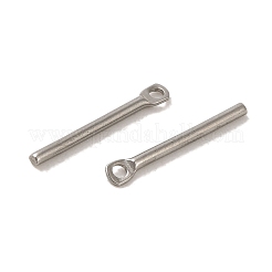 Pendentifs en acier inoxydable 304 anti-ternissement&nbsp;STAS-Q323-03A-P