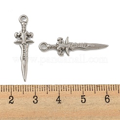Anlaufgeschützte Anhänger aus 304er Edelstahl&nbsp;STAS-O004-06D-P