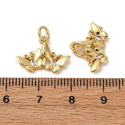 Colgante micropavé cubic zirconia de latón&nbsp;KK-P308-38G