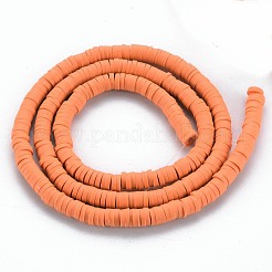 Handgemachte Polymer-Lehm-Korn-Stränge&nbsp;CLAY-T002-4mm-62