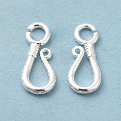 Chiusure a gancio in ottone placcato ad acqua&nbsp;KK-H442-57S