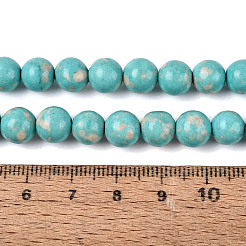 Chapelets de perles en turquoise synthétique&nbsp;G-N364-08C-01