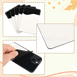 10 porte-carte adhésif en cuir PU pour téléphone&nbsp;AJEW-SP0002-95C