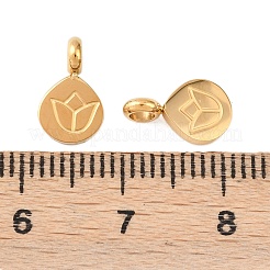 Anhänger aus 304 Edelstahl&nbsp;STAS-D390-10G