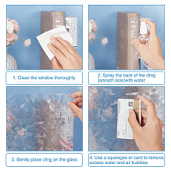 PVC-Glasaufkleber&nbsp;DIY-WH0449-57B