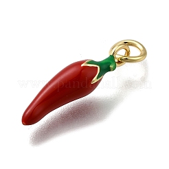 Messing Emaille-Anhänger&nbsp;KK-S515-023A-G