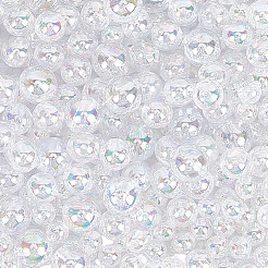 1000pcs 4 Arten transparente Acrylperlen&nbsp;MACR-PA0001-02