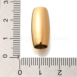 304 Edelstahl-Europäische Perlen&nbsp;STAS-G350-01F-G