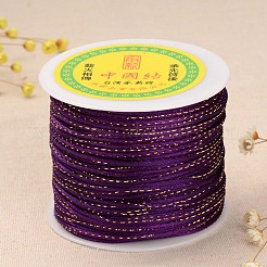 Polyester métalliques ronds cordon&nbsp;OCOR-L021-01