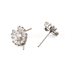 Risultati di orecchini a bottone in ottone con zirconi cubici&nbsp;KK-R217-16P