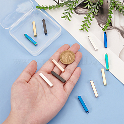 12 Stück 6 Farben 304 Edelstahlanhänger&nbsp;STAS-BC0003-86