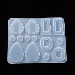 DIY Anhänger Ohrring Silikonformen&nbsp;X-DIY-L021-67