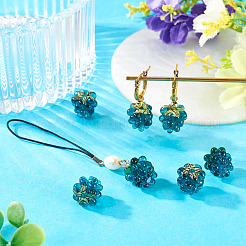 4pcs perles de chalumeau faites à la main&nbsp;LAMP-TA0002-24C