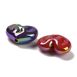 Placcatura uv perline acriliche iridescenti arcobaleno opache&nbsp;SACR-R001-01A