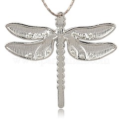 Alliage émail libellule gros pendentifs&nbsp;X-ENAM-L034-01P
