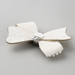 Schuhschnallenclips aus Kunstharzperlen und Kristall-Strass&nbsp;FIND-WH0126-724A