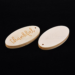 Holz große Anhänger&nbsp;WOOD-S055-44B