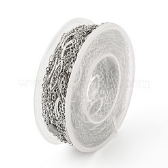 Chaînes de câbles en acier inoxydable 304 résistant au ternissement&nbsp;CHS-F015-15P