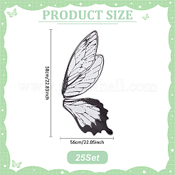 50 papier d'emballage imperméable pour bouquet de fleurs de papillon&nbsp;FIND-UN0006-99C