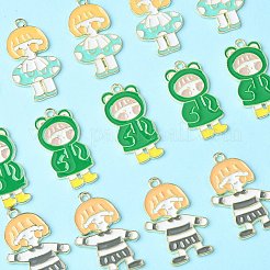 15pcs 3 styles de pendentifs en émail en alliage&nbsp;ENAM-CJ0004-54