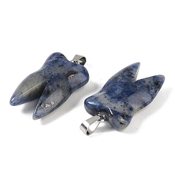Colgantes naturales de sodalita&nbsp;G-G115-01E