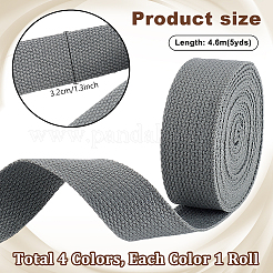 4 rollo de cinta de polialgodón de 4 colores&nbsp;OCOR-PH0004-81B