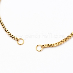 Bracelet à chaînes coulissantes en acier inoxydable 304&nbsp;AJEW-JB00787