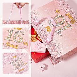 Papiertragetaschen mit Henkeln zum sechzehnten Geburtstag&nbsp;CARB-SP0001-02