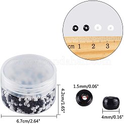 6/0 perline di vetro&nbsp;SEED-NB0001-09-4mm