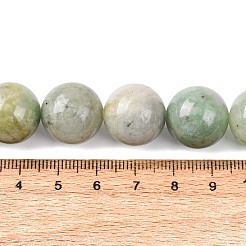 Natürliche chinesische Jade Perlen Stränge&nbsp;G-A310-A02-16mm