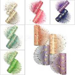 Bowknot & Herz Deko Mesh Bänder&nbsp;OCOR-I005-G