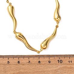 Colliers à maillons en acier inoxydable 304 pour femmes&nbsp;NJEW-G178-01G-02