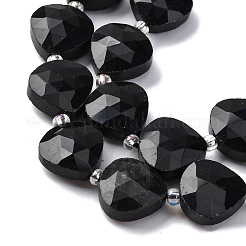 Natürlichen Obsidian Perlen Stränge&nbsp;G-P570-E20-02