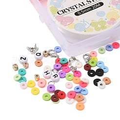 Kit de fabrication de bijoux heishi diy&nbsp;DIY-YW0005-52