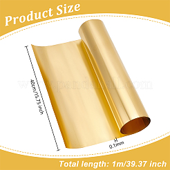 Rouleaux de feuilles de cuivre&nbsp;AJEW-WH0518-33C