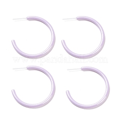 Aretes de anillo de cerámica con circonita biocerámica hipoalergénica&nbsp;EJEW-Z023-01F
