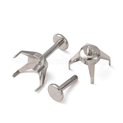 Boucles d'oreilles à griffes en acier inoxydable 304&nbsp;SA-CBA8B85-11E-01