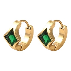 Orecchini a cerchio in acciaio inossidabile 304&nbsp;EJEW-P309-05G