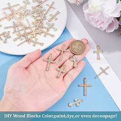 40 stücke 4 stile legierung strass anhänger&nbsp;FIND-ME0003-43