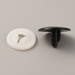 Yeux de sécurité de poupée en plastique&nbsp;DIY-WH0386-99D