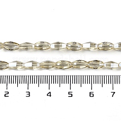 Galvanisieren Glasperlen&nbsp;GLAA-Q101-03B-PL02