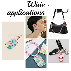 Kits de fabrication de porte-clés DIY&nbsp;DIY-PH0001-98