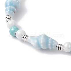 Bracelets en perles de porcelaine faits à la main&nbsp;BJEW-JB12473-03
