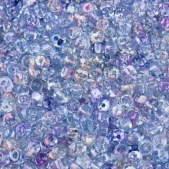 Perles de verre Picasso transparentes&nbsp;SEED-Q039-05A-C03