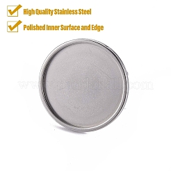 Anlaufgeschützte Manschettenring-Beschläge aus Edelstahl 201&nbsp;STAS-S080-040G-P