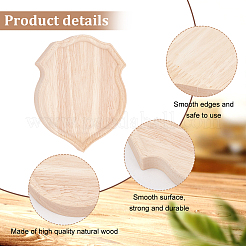 4 Stück 4 Stile Holzsockel-Display&nbsp;WOOD-FG0001-36
